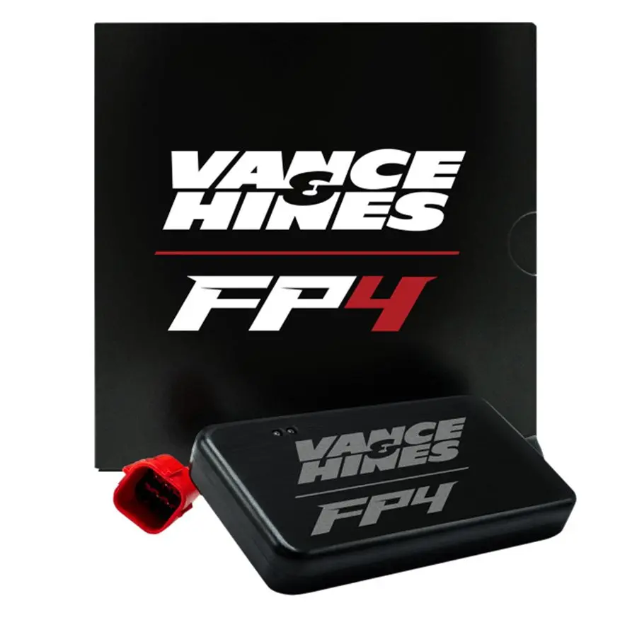 Vance And Hines Fp4 Fuelpak Tuner For Many 2021-2023 Harley-Davidson—Red 6-Pin Can Bus Data Port Connector 1