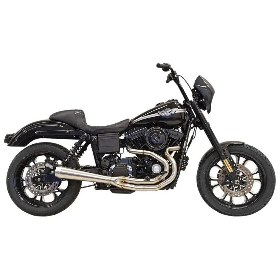 Road Rage Iii Stepped 2-Into-1 Stainless Exhaust 1991-17 Fxd Dyna (91-17 W/Mids)(07-17 W/Forwards) 1