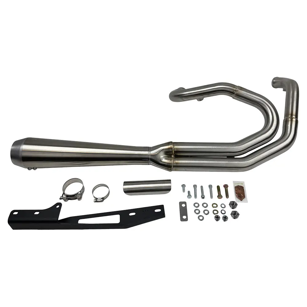 Road Rage Iii 2-Into-1 Stainless Exhaust 1991-17 Fxd Dyna (91-17 W/Mids)(07-17 W/Forwards) 2