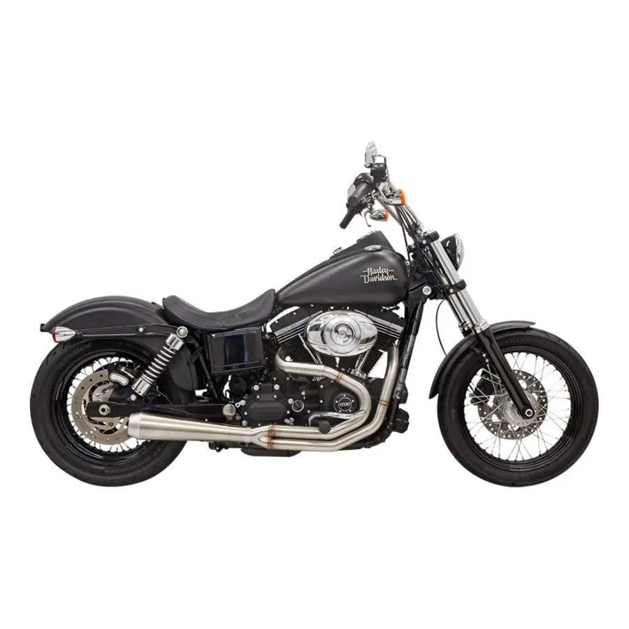 Road Rage Iii 2-Into-1 Stainless Exhaust 1991-17 Fxd Dyna (91-17 W/Mids)(07-17 W/Forwards) 1