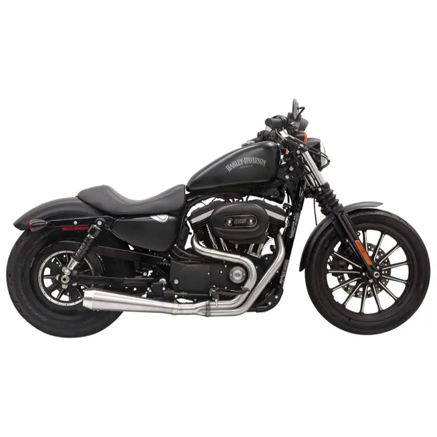 Road Rage Iii 2-Into-1 Stainless Exhaust 2004-21 Sportster W/Mid Controls 1