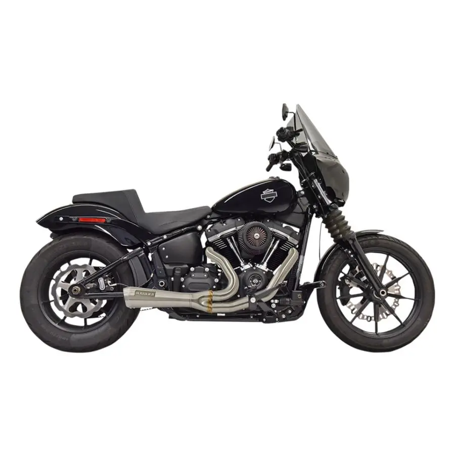 The Ripper Road Rage 2-Into-1 Stainless Exhaust 18-21 Fxst, Fxbb, Fxlr, Fxlrs, Flsl & Fxfbs 1