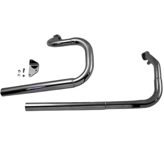 Sportster Drag Pipe Set - Straight Cut 2004-2013 Models 1