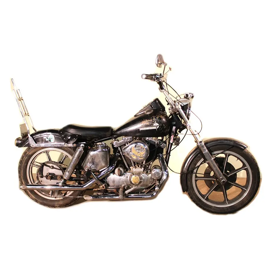 Sportster Drag Pipe Set W/Heat Shields - 1957-84 Ironhead Models 2