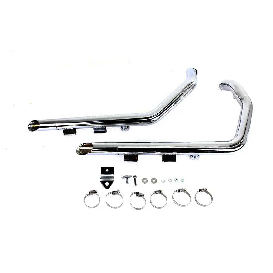 Sportster Drag Pipe Set W/Heat Shields - 2014-Up Models 1