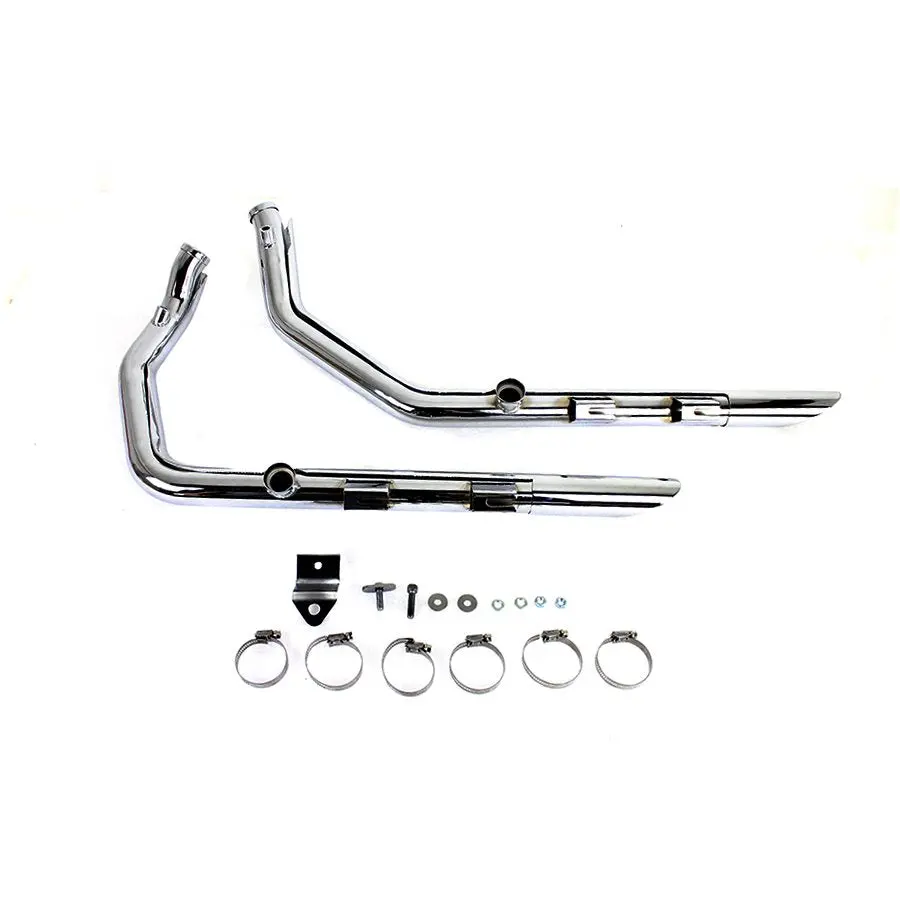 Sportster Drag Pipe Set W/Heat Shields - 2014-Up Models 2