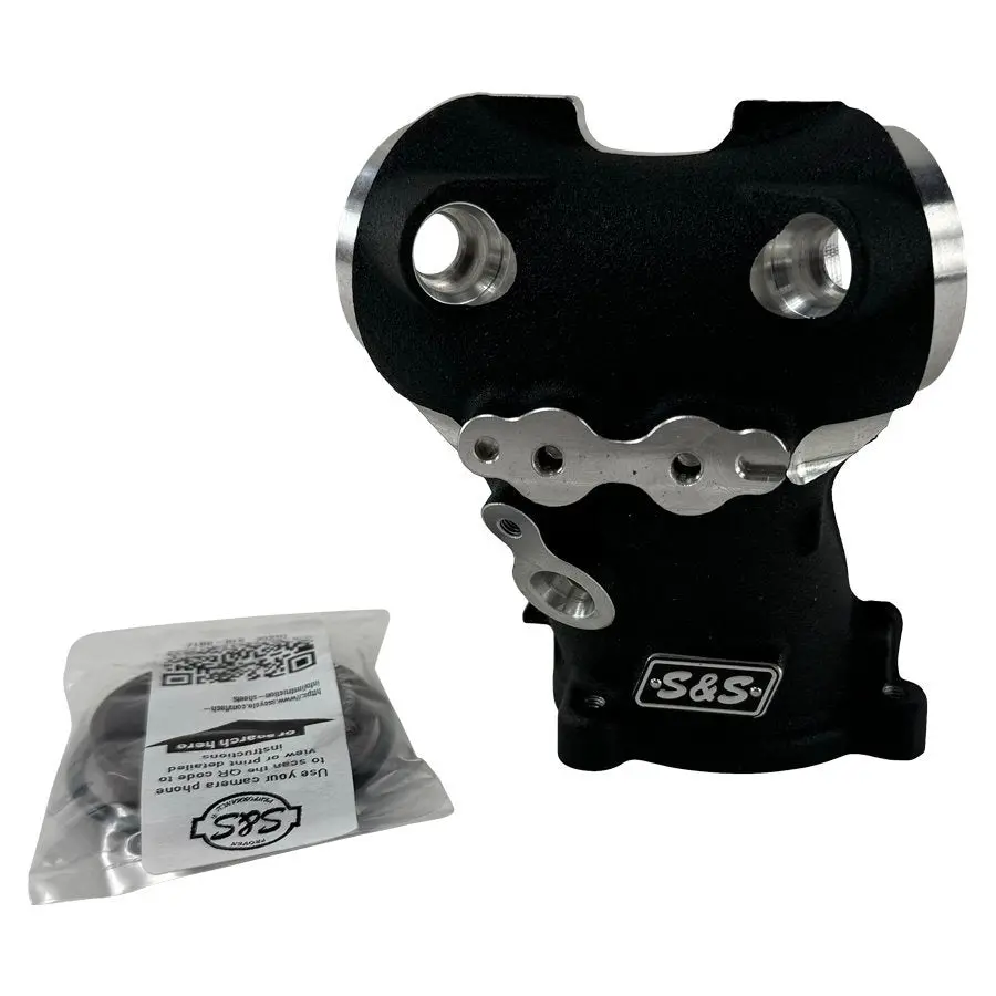 Premium 55Mm Cnc Ported Black Manifold For M8 Models 1