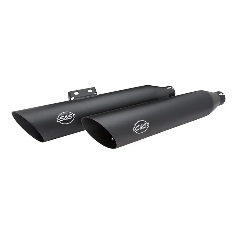 Slash Cut Race Slip-On Mufflers For Fatboy, Lowrider And Breakout Models 1