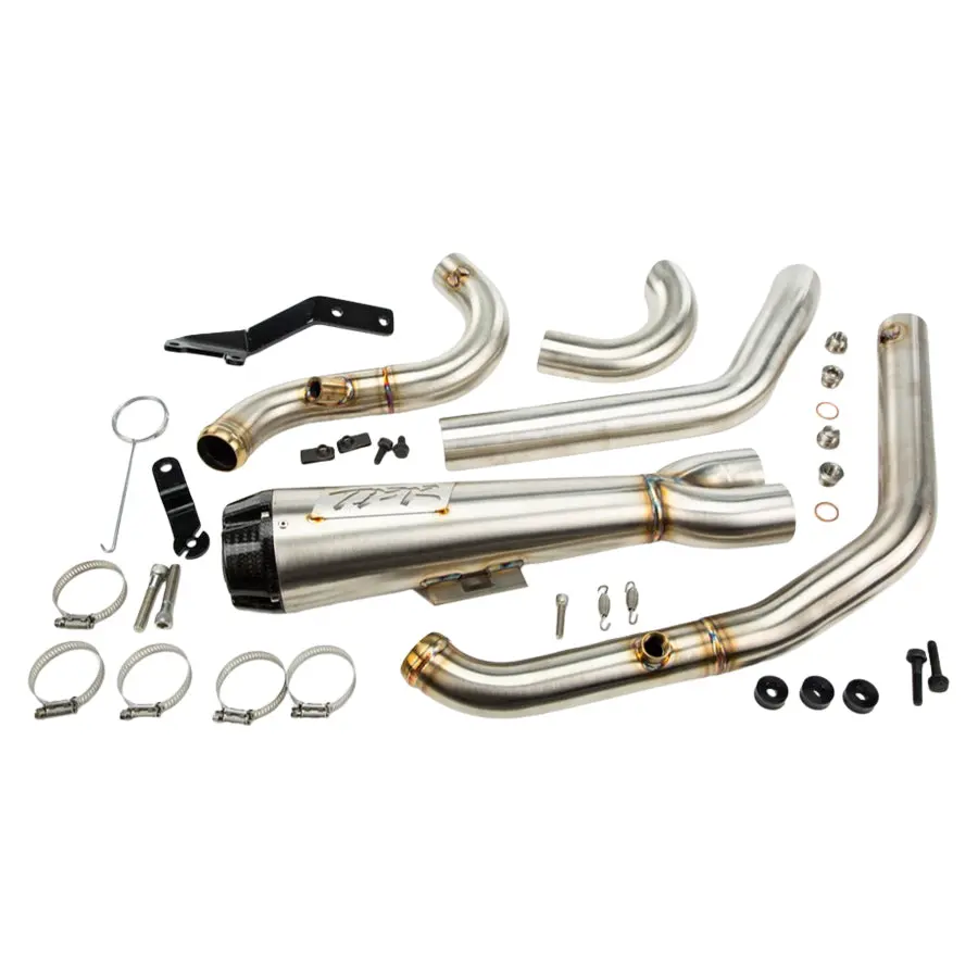 Two Bros. Comp S Stainless 2 Into 1 Exhaust For Harley Davidson M8 Softail 1