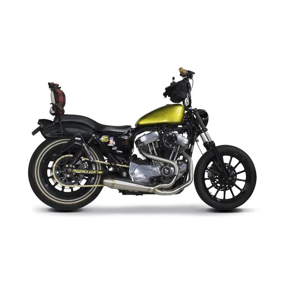 Two Bros. Gen Ii Stainless 2 Into 1 Exhaust For Harley Sportster 2014-2022 1