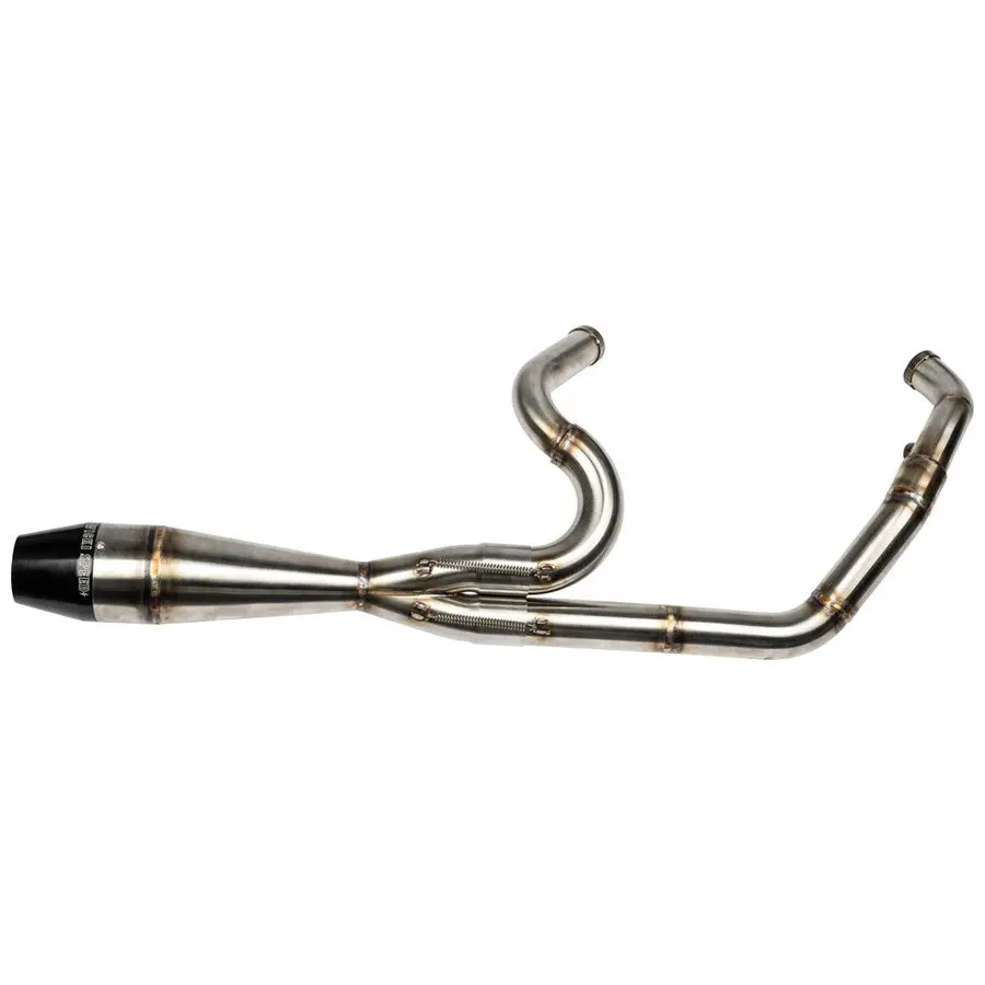 Sawicki - Shorty 2 Into 1 Pipe '95-'16 Touring Models -Stainless 1