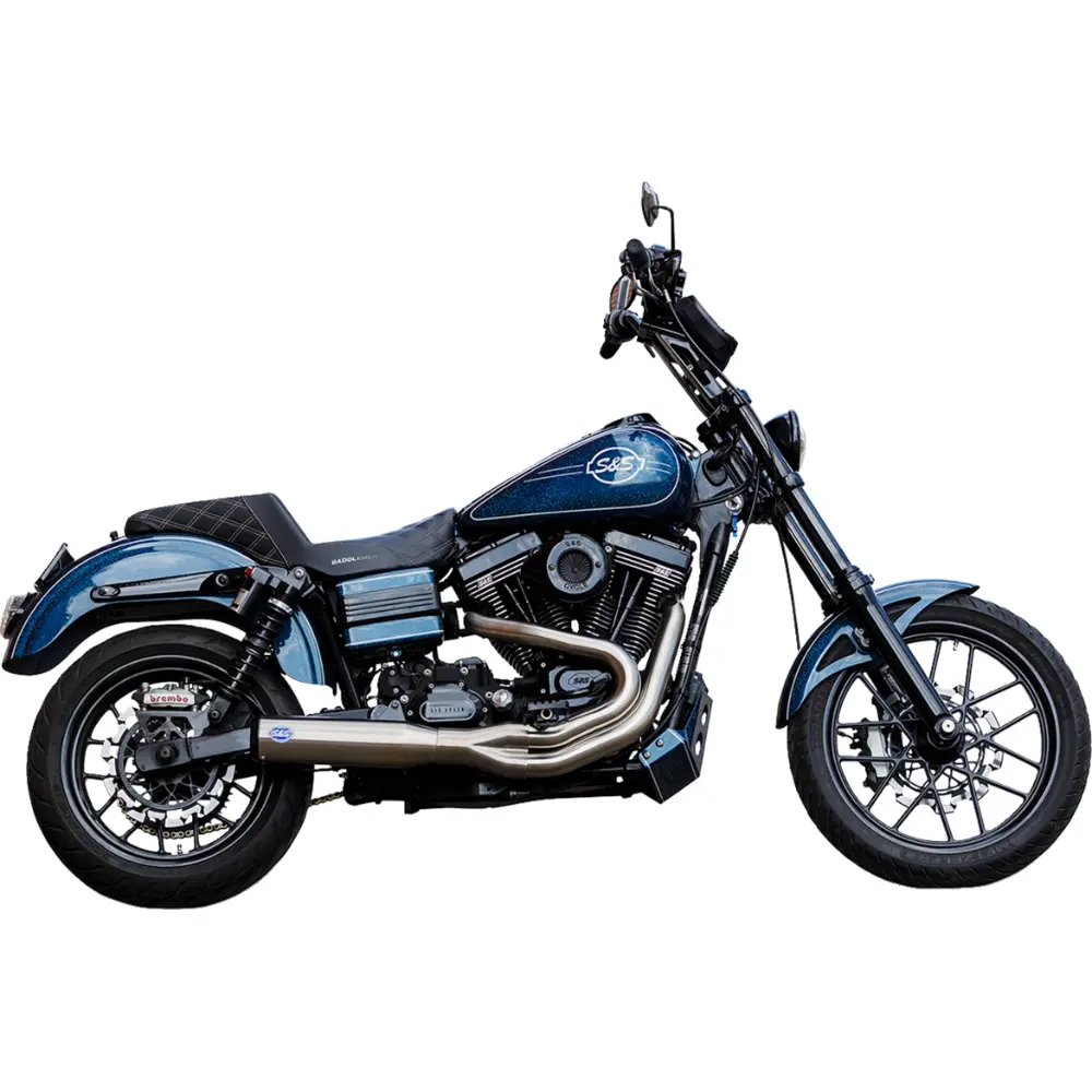 S&S Qualifier 2-Into-1 Exhaust System For 2006-2017 Harley-Davidson Dyna 1