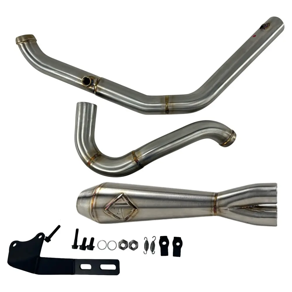 Sp Concepts Exhaust System For 2018-Up Harley-Davidson Softail (W/ Tc Bros. Mid Controls) 2