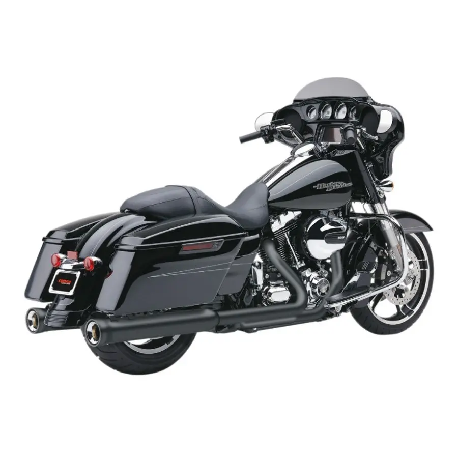 Neighbor Hater Slip On Mufflers For 2017+ M8 Fl Models - Black 2