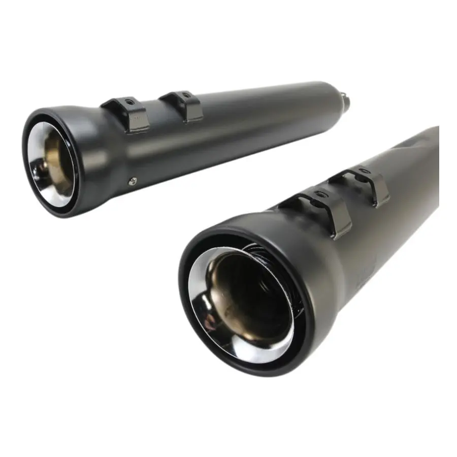 Neighbor Hater Slip On Mufflers For 2017+ M8 Fl Models - Black 1