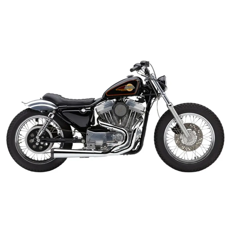 El Diablo Sportster 2:1 Exhaust - Chrome - 4" For '86-'03 Xl Models 1