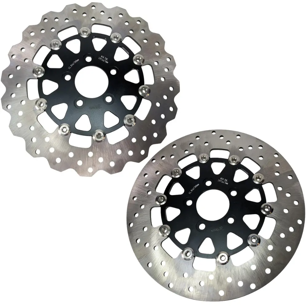 Tc Bros. 11.8" Rear Floating Brake Rotor For 2008-Up Harley-Davidson Bagger 1