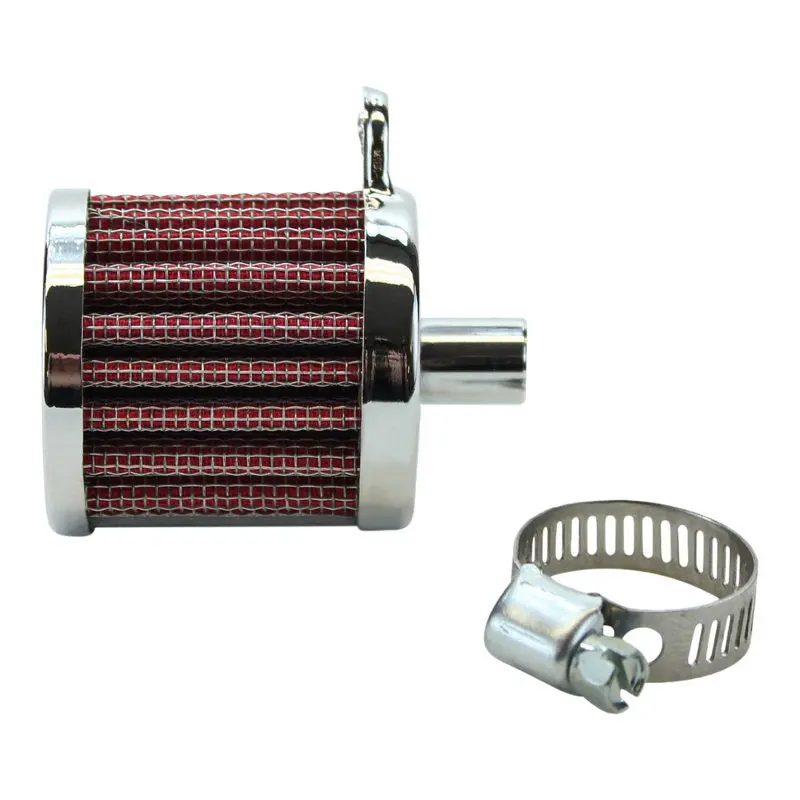 Crankcase Breather Filter With Mounting Tab (For 3/8" Id Hose) 1