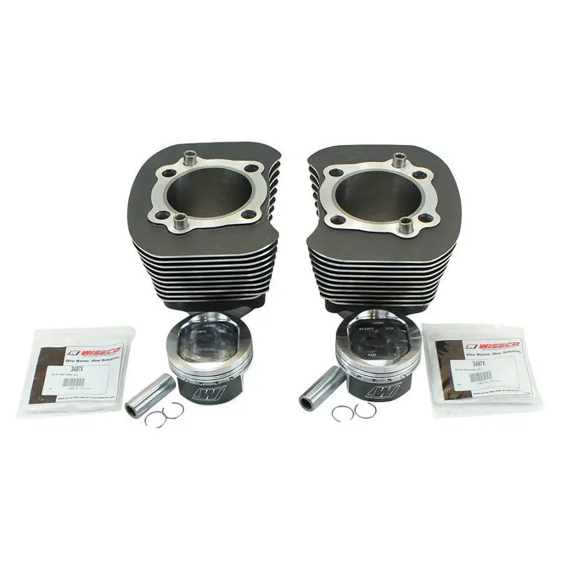 Sportster 883 To 1200Cc Complete Big Bore Kit 04-Up Black 1
