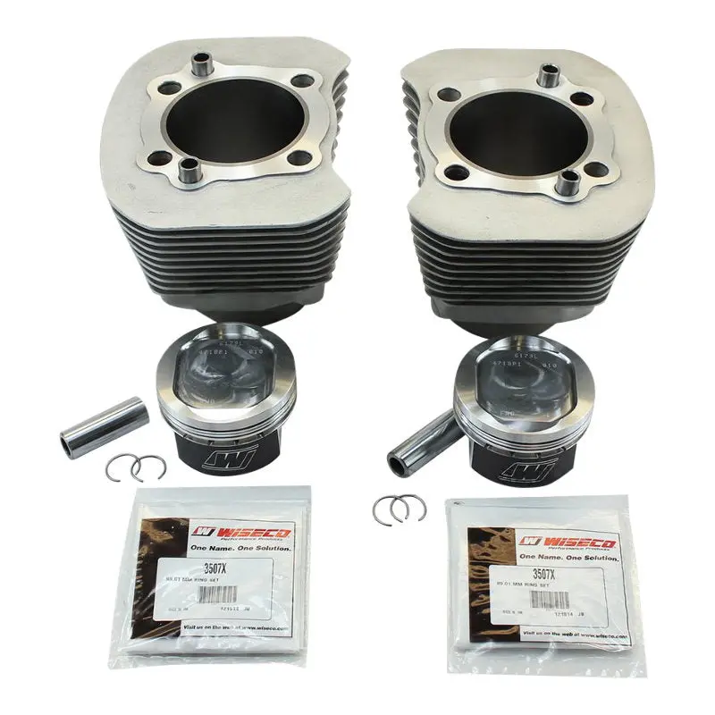 Sportster 883 To 1200Cc Complete Big Bore Kit 04-Up Silver 1