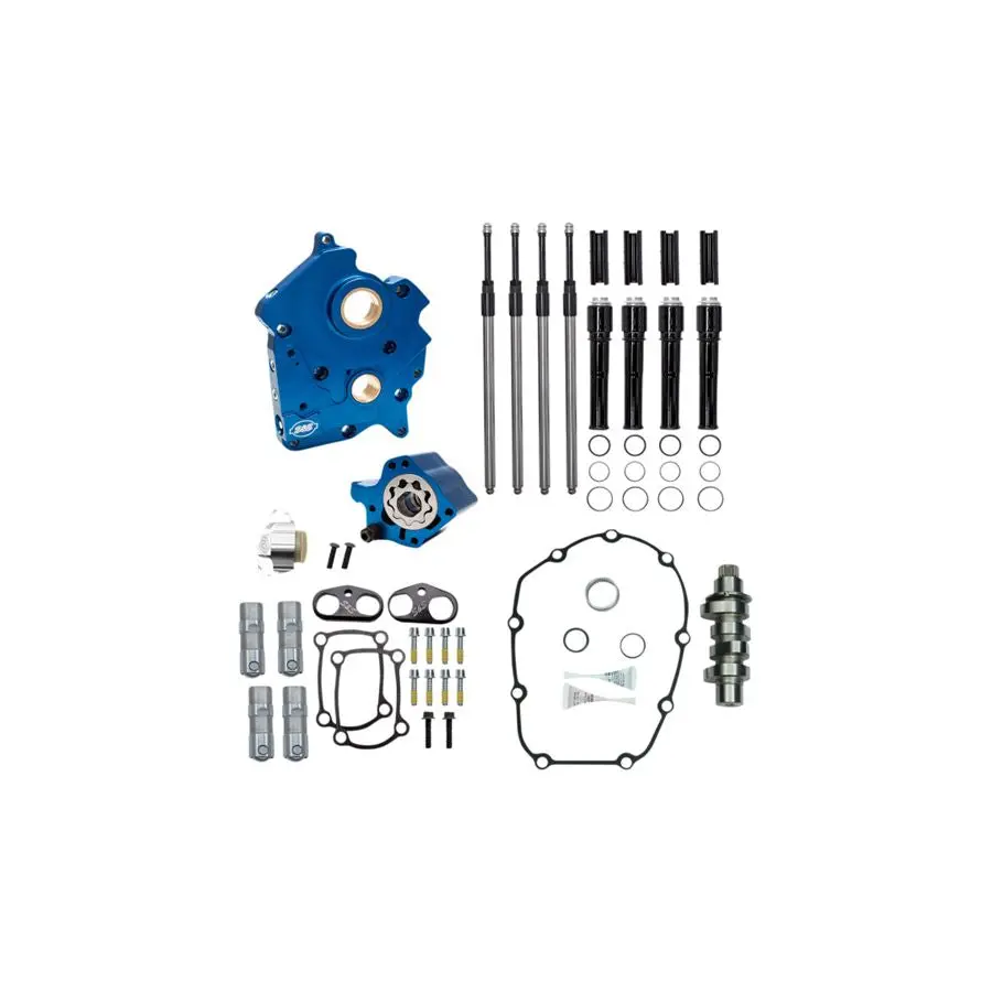 S&S Complete Camchest Kit For 2017-Up Harley-Davidson M8 (Air/Oil Cooled Only) 1