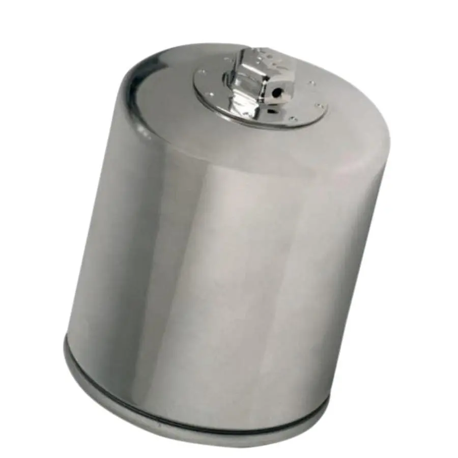 K&N Oil Filter - Chrome - For 1980-2022 Sporster And Big Twin Models 1