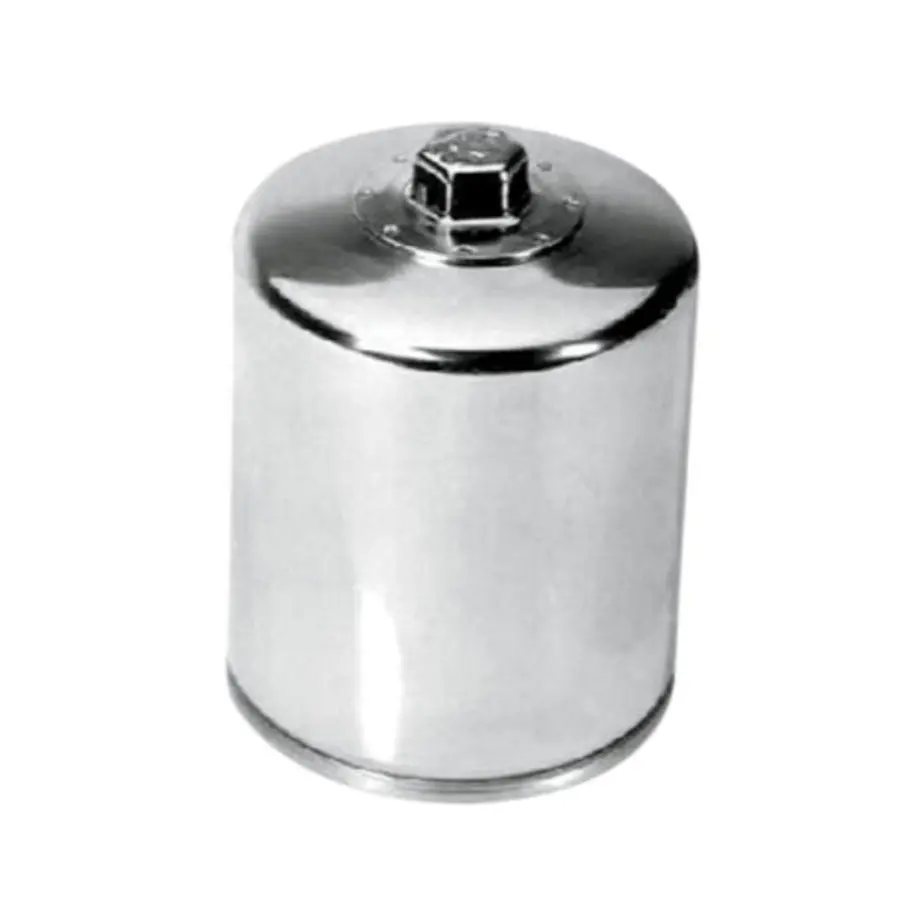 K&N Oil Filter - Chrome 99-24 Big Twin And M8 Models 1