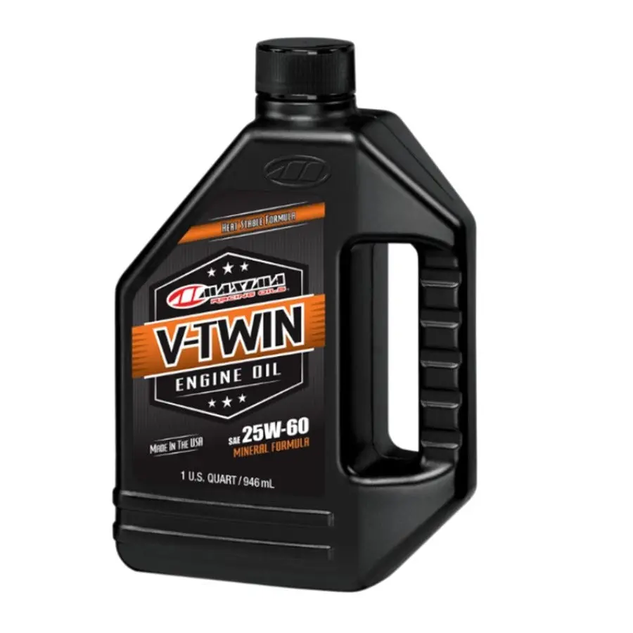 Maxima V-Twin Oil - 25W-60 - 1 U.S. Quart 1