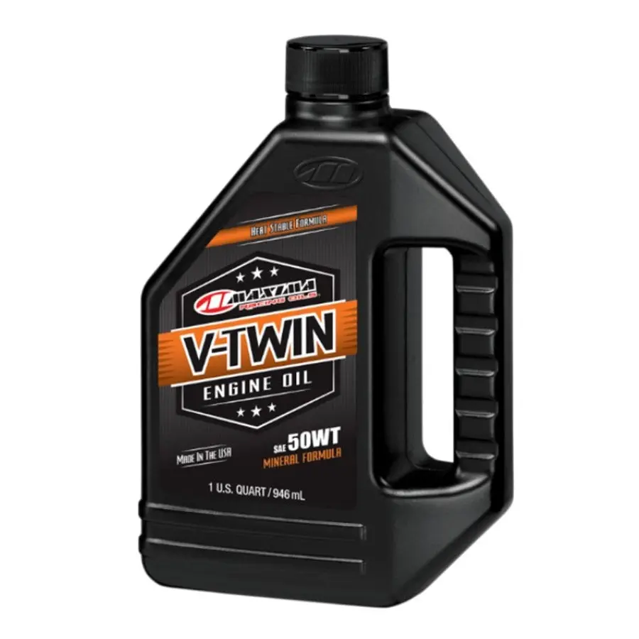 Maxima V-Twin Oil - 50Wt - 1 U.S. Quart Pre-Evolution V-Twin Mineral Engine Oil 1