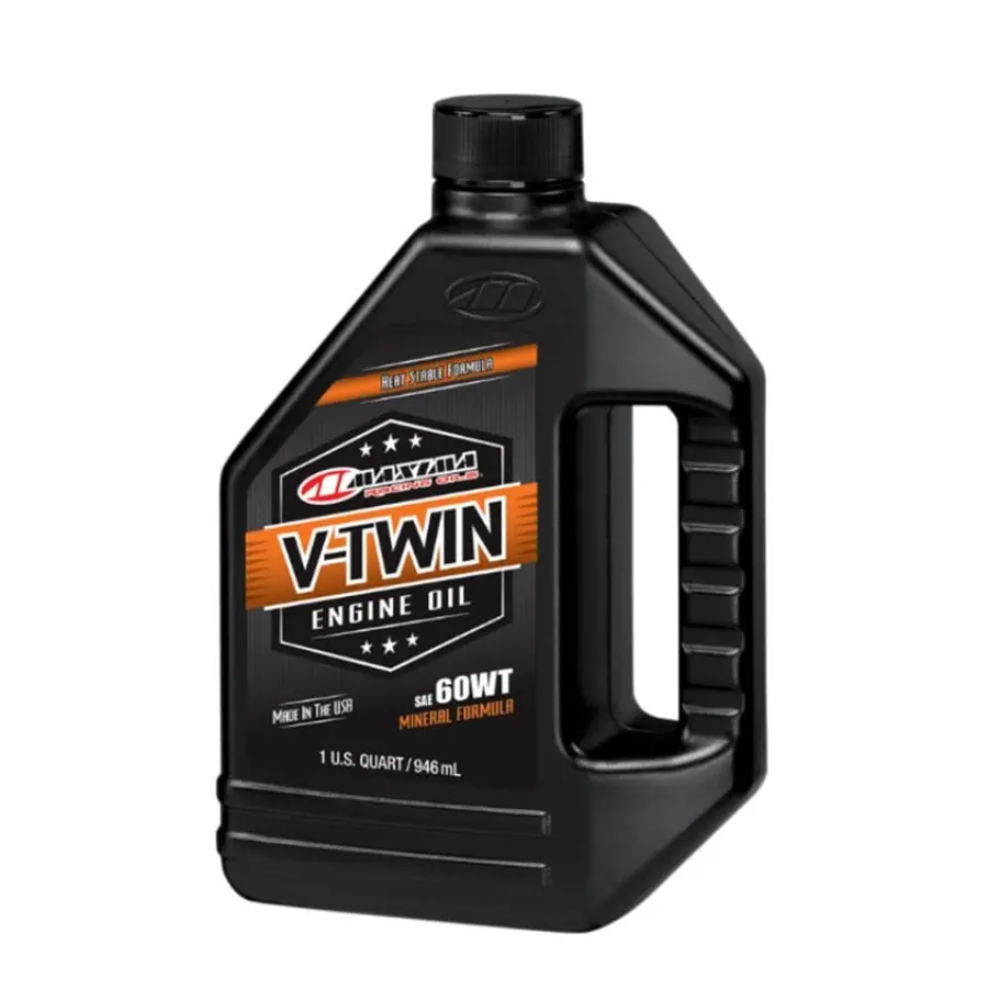 Maxima V-Twin Oil - 60Wt - 1 U.S. Quart Pre-Evolution V-Twin Mineral Engine Oil 1