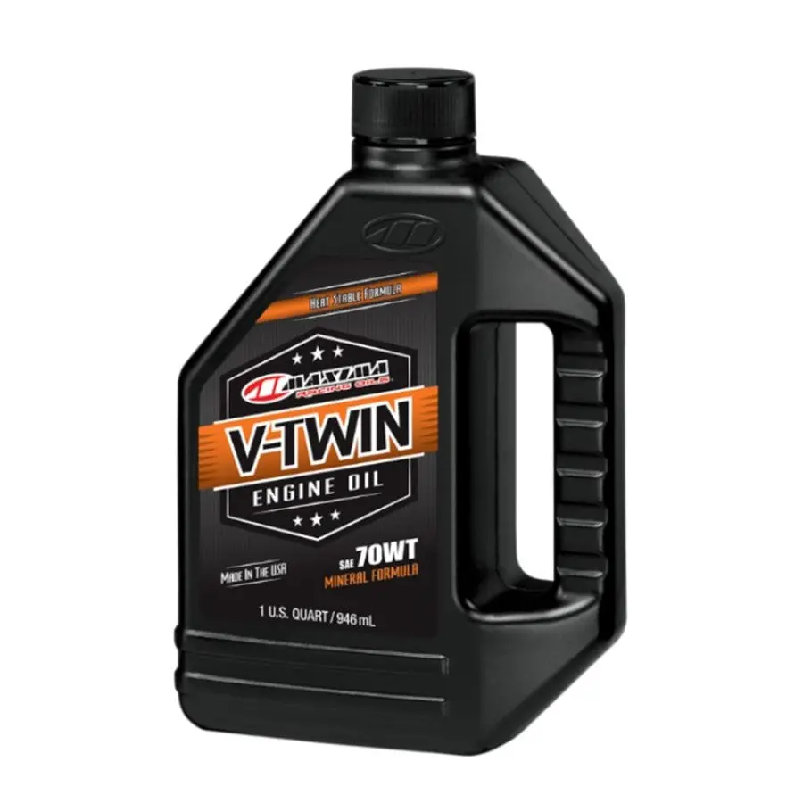 Maxima V-Twin Oil - 70Wt - 1 U.S. Quart Pre-Evolution V-Twin Mineral Engine Oil 1