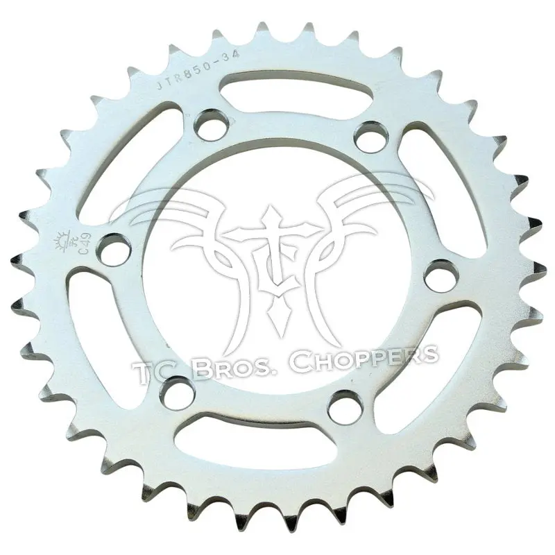 Yamaha Xs650 Rear Sprocket 34T Fits All Years (Stock Size Usa Models) 1