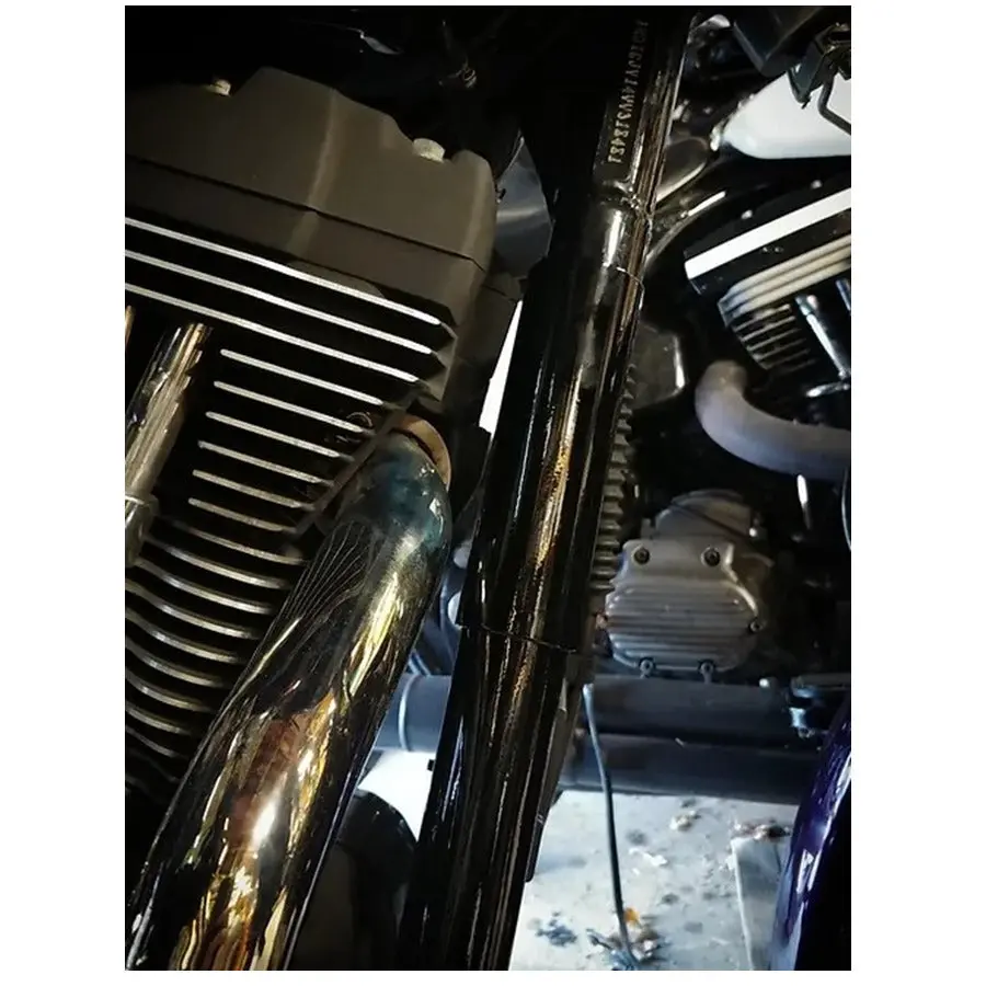 Invisivin Magnetic Vin Sticker Cover 1999-2005 Dyna Stepped From Frame 1