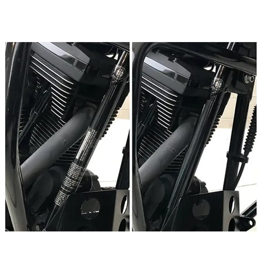 Invisivin Magnetic Vin Sticker Cover - Fxr & Up To 2010 Sportster With Single Sticker 1