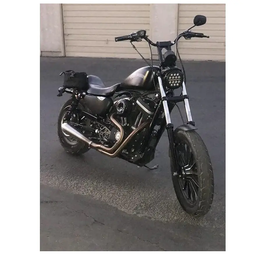 Invisivin Magnetic Vin Sticker Cover - 2011+ Sportster With Dual Split Stickers 15" 1
