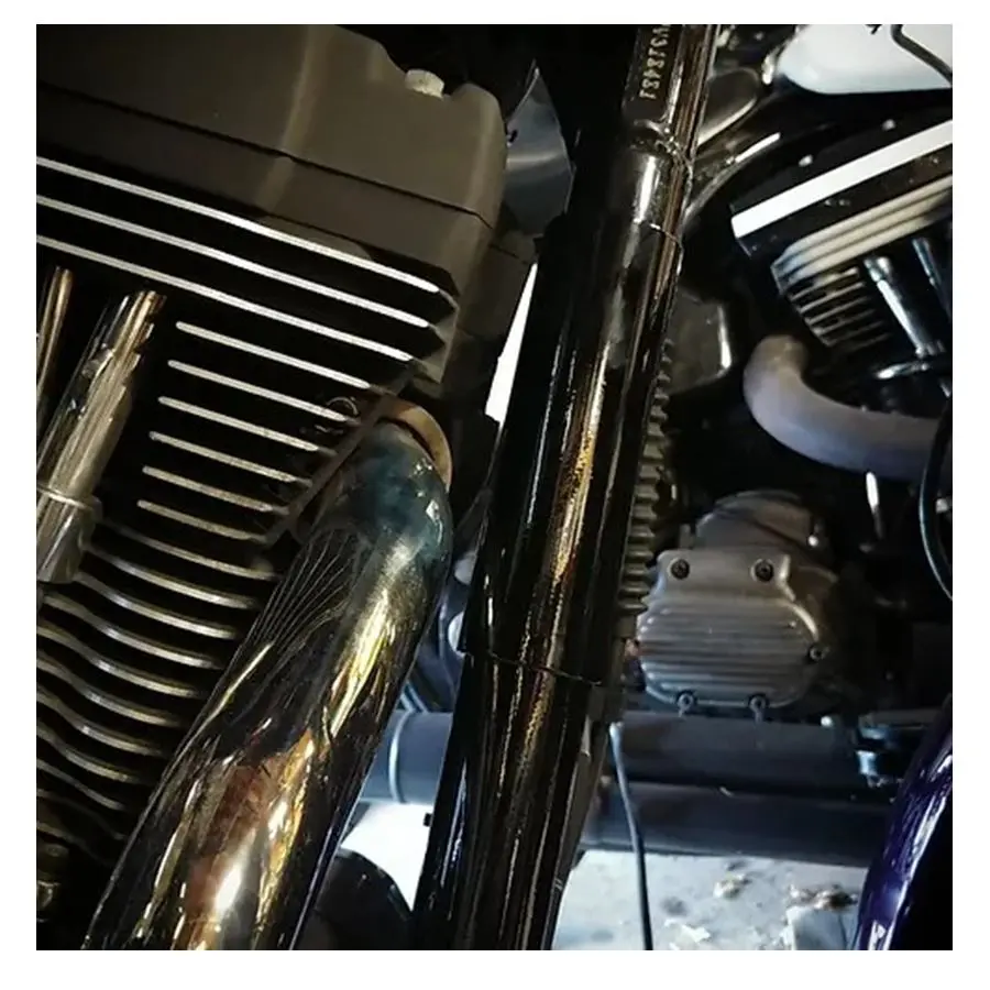 Invisivin Magnetic Vin Sticker Cover - 95-98 Dyna With Stepped Frame With Dual Split 1