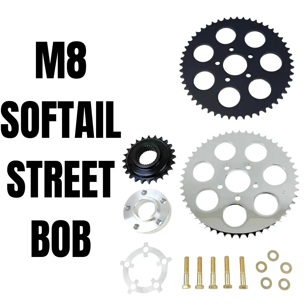Tc Bros. Belt-To-Chain Drive Conversion Kit For 2018-Up Harley-Davidson Street Bob 1