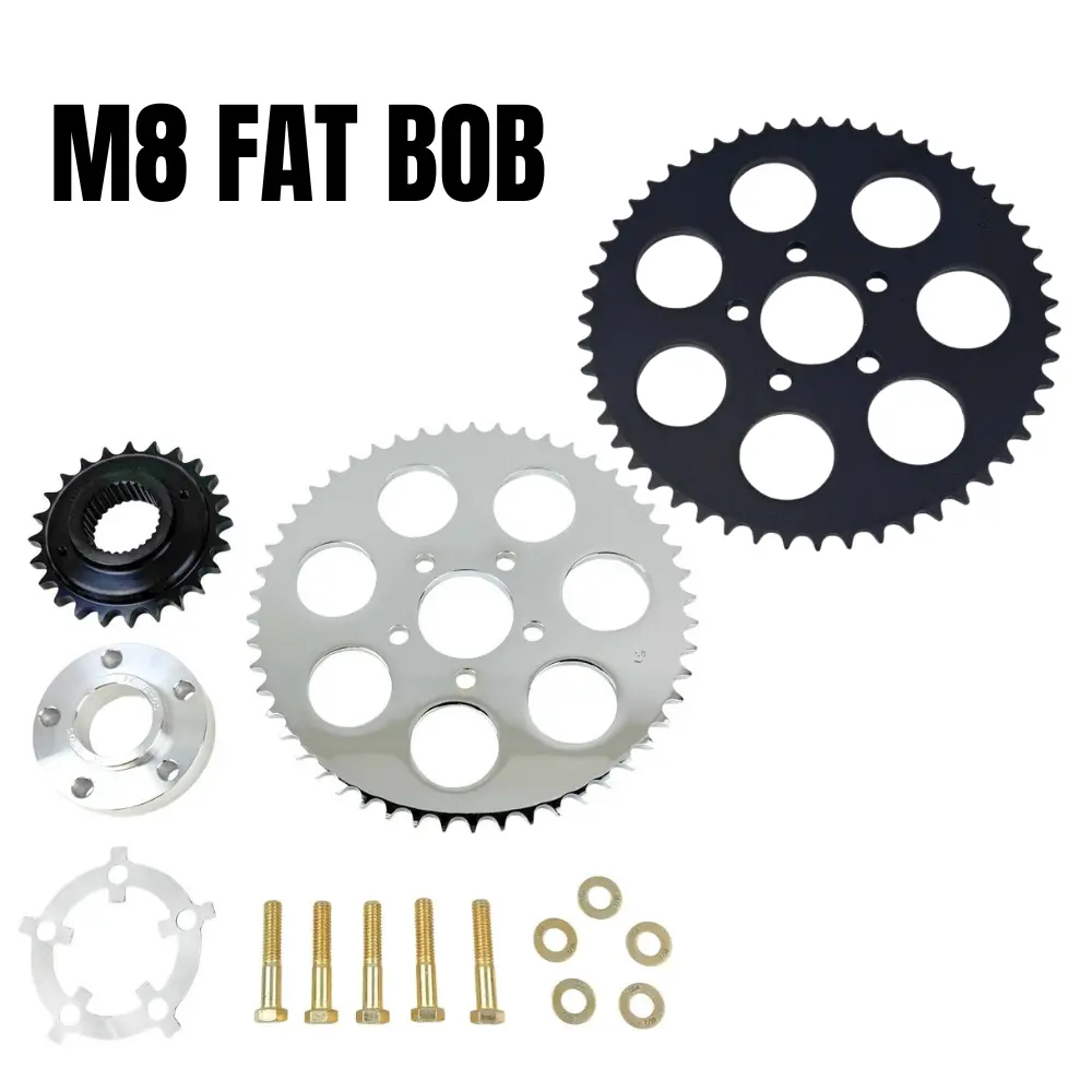 Tc Bros. Belt-To-Chain Drive Conversion Kit For 2018-Up Harley-Davidson Fat Bob 1
