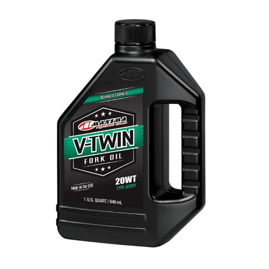 Maxima Premium V-Twin Fork Oil - 20Wt - 1 Quart 1