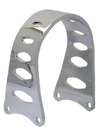 Custom Fork Brace For Harley Narrow Glide Front End - Chrome 1