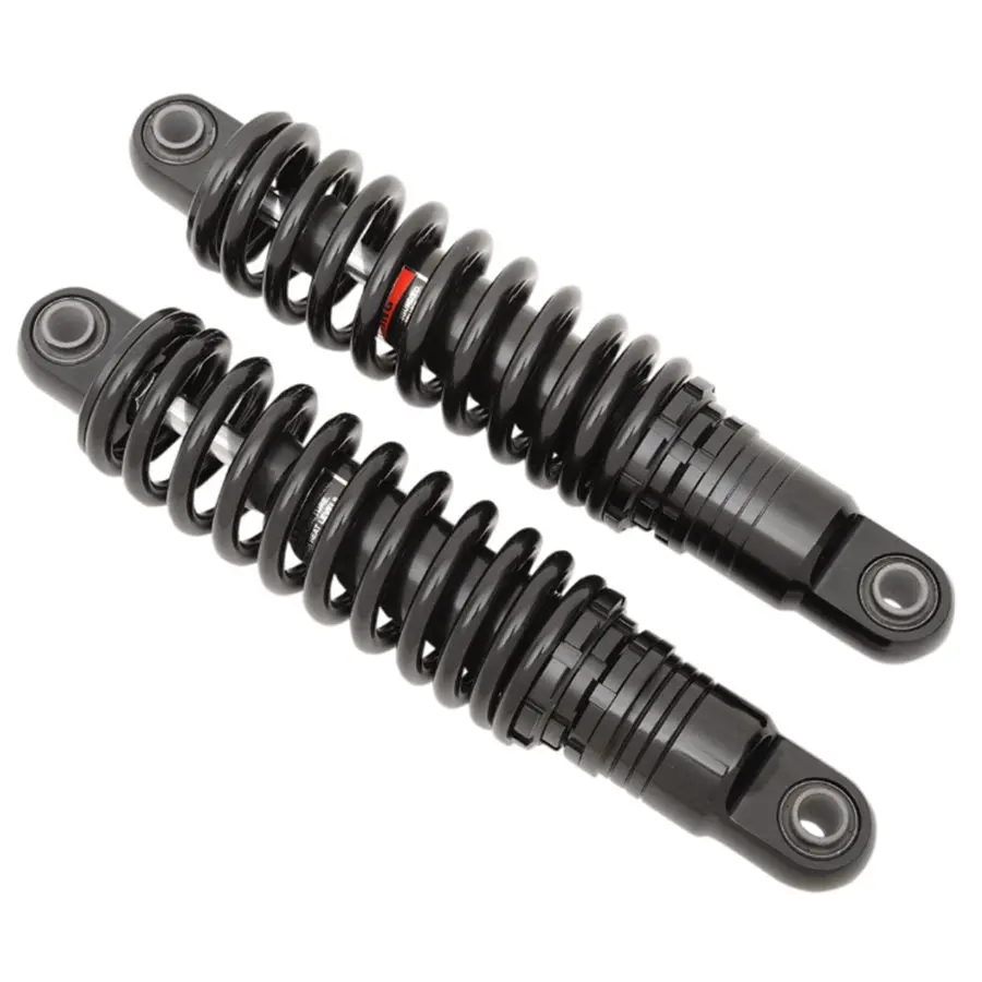 Premium Ride-Height Adjustable Shocks -  1991-2017 Dyna 11" Black 1