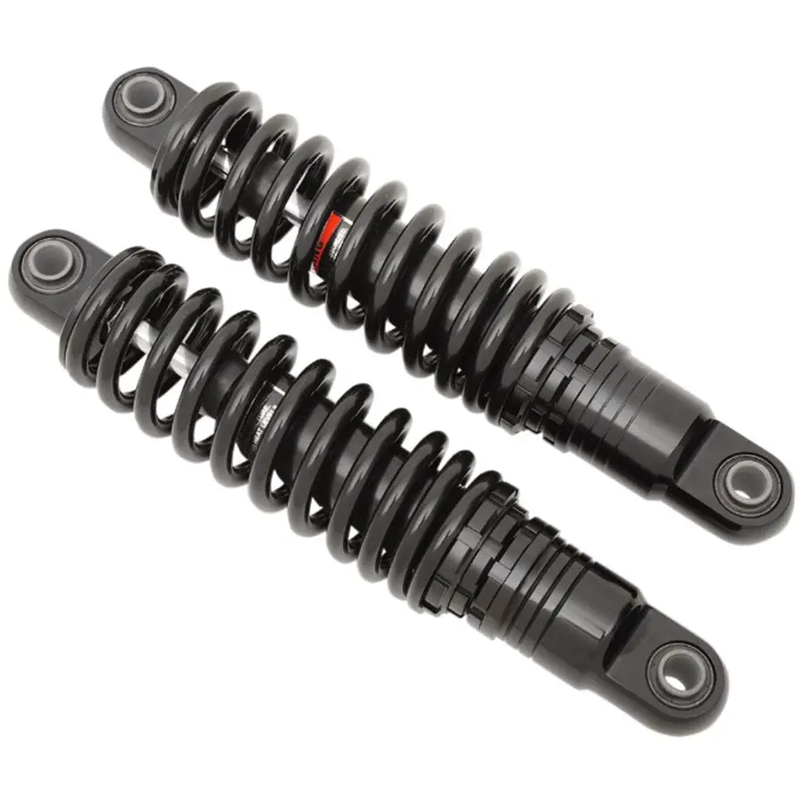 Premium Ride-Height Adjustable Shocks -  1991-2017 Dyna 13" Black 1