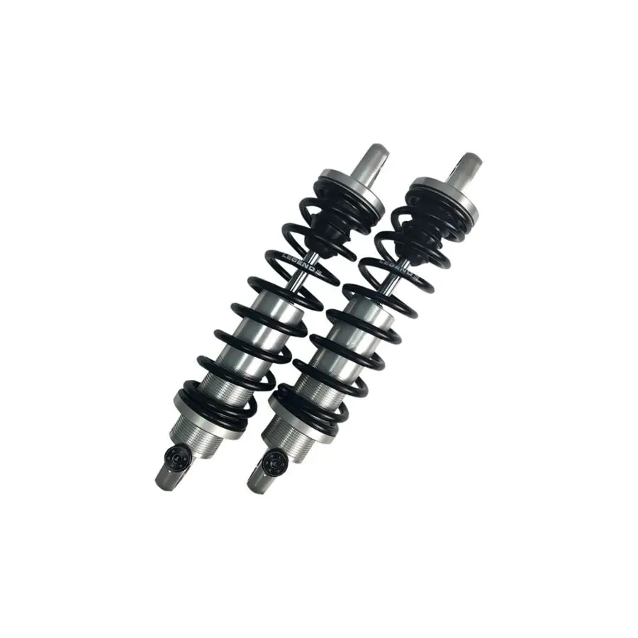 Legend 13" Revo-A Coil Shocks 1999-2017 Harley Dyna - Silver 2
