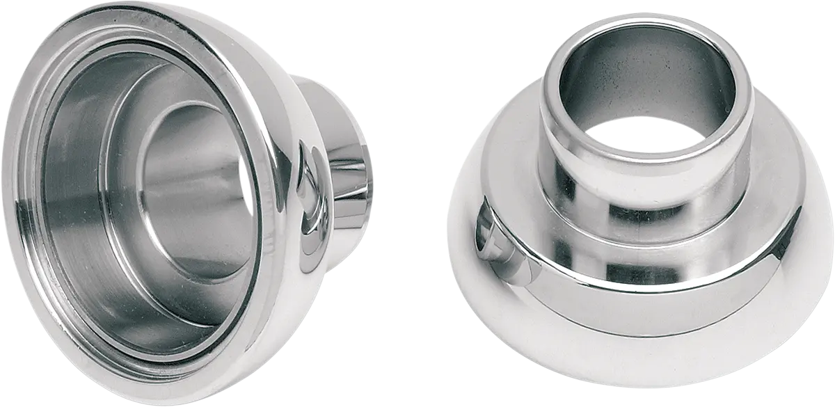 Drag Specialties 1" Chrome Neck Cup Kit For Harley-Davidson 1949-1988 Big Twin 1