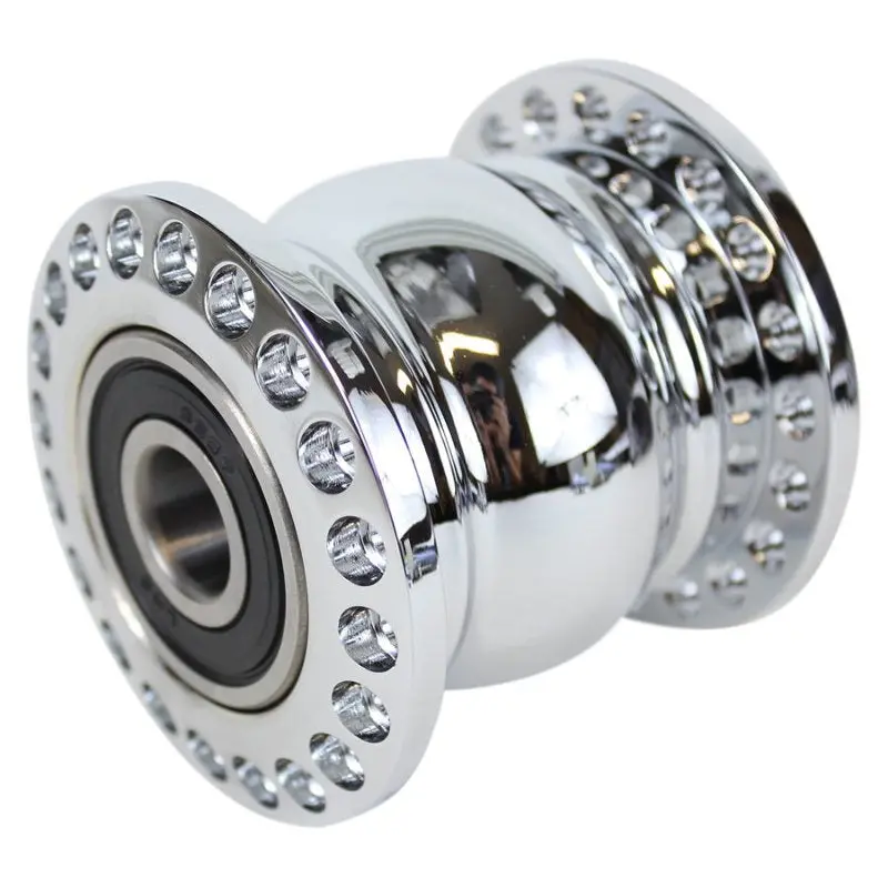 Chrome Front 40 Spoke Spool Wheel Hub Fits 3/4 Harley Axle 1