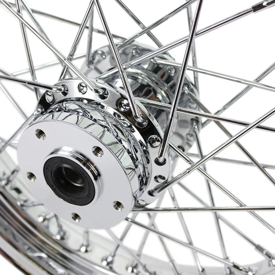 Moto Iron 16” × 3” Front Wheel For 1984-1999 Harley-Davidson Big Twin (And Moto Iron Springers) 2