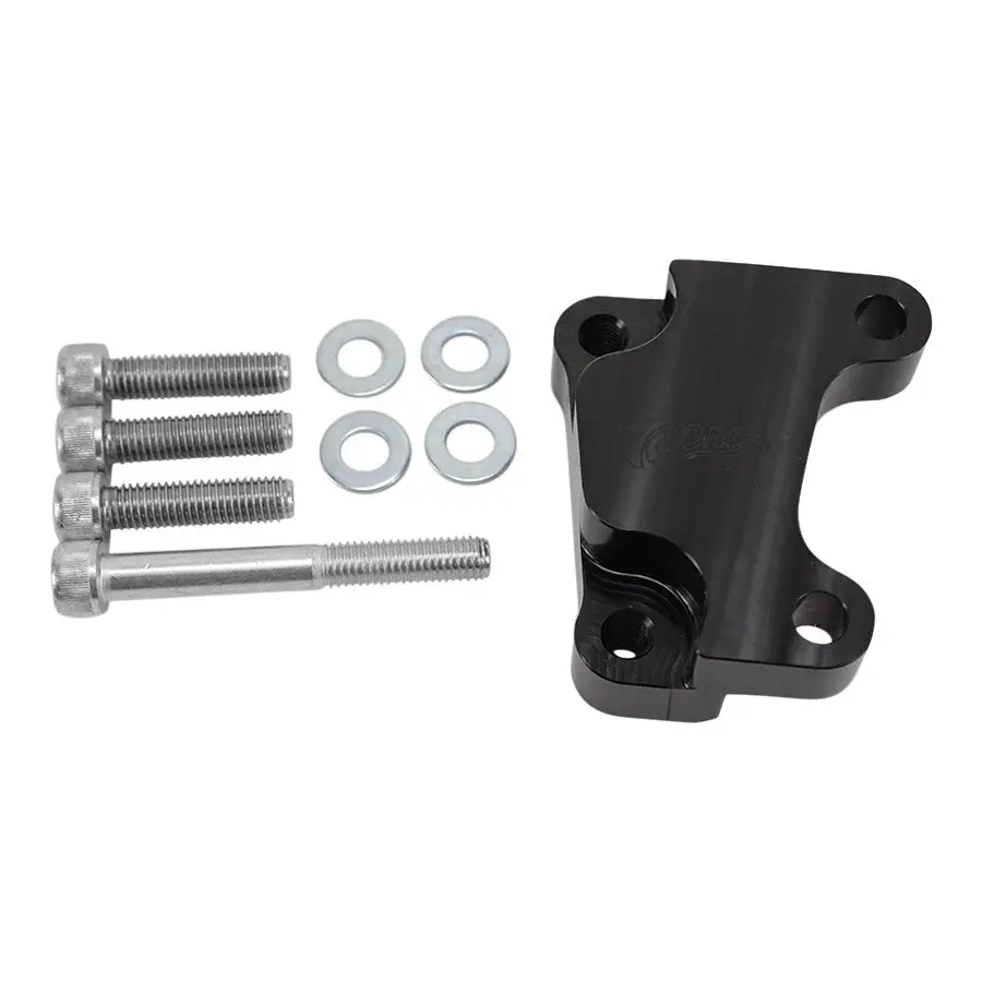 Tc Bros. 12.6In Black Front Brake Bracket 2000-07 Harley Oem Lh Caliper 1