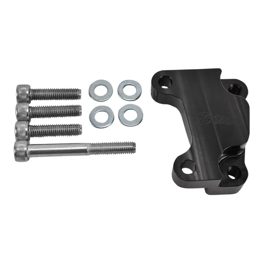 Tc Bros. 12.6In Black Front Brake Bracket 2000-07 Harley Oem Rh Caliper 1