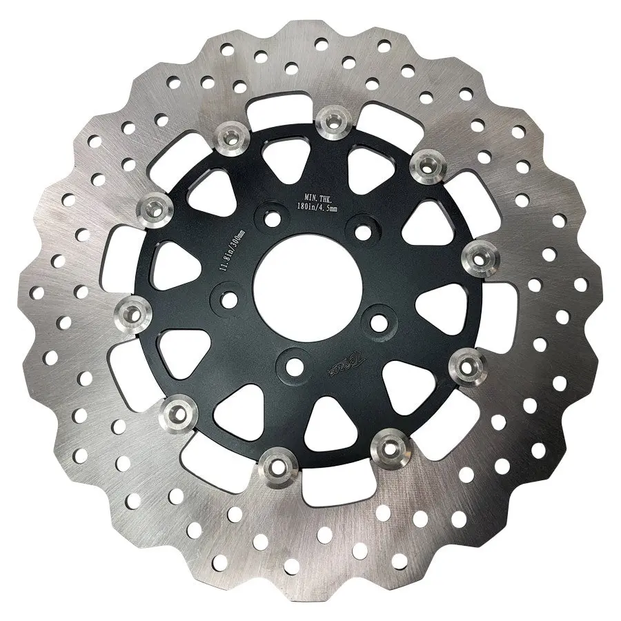Tc Bros. 11.8" Front Floating Brake Rotor For 2006-2025 Harley-Davidson 2