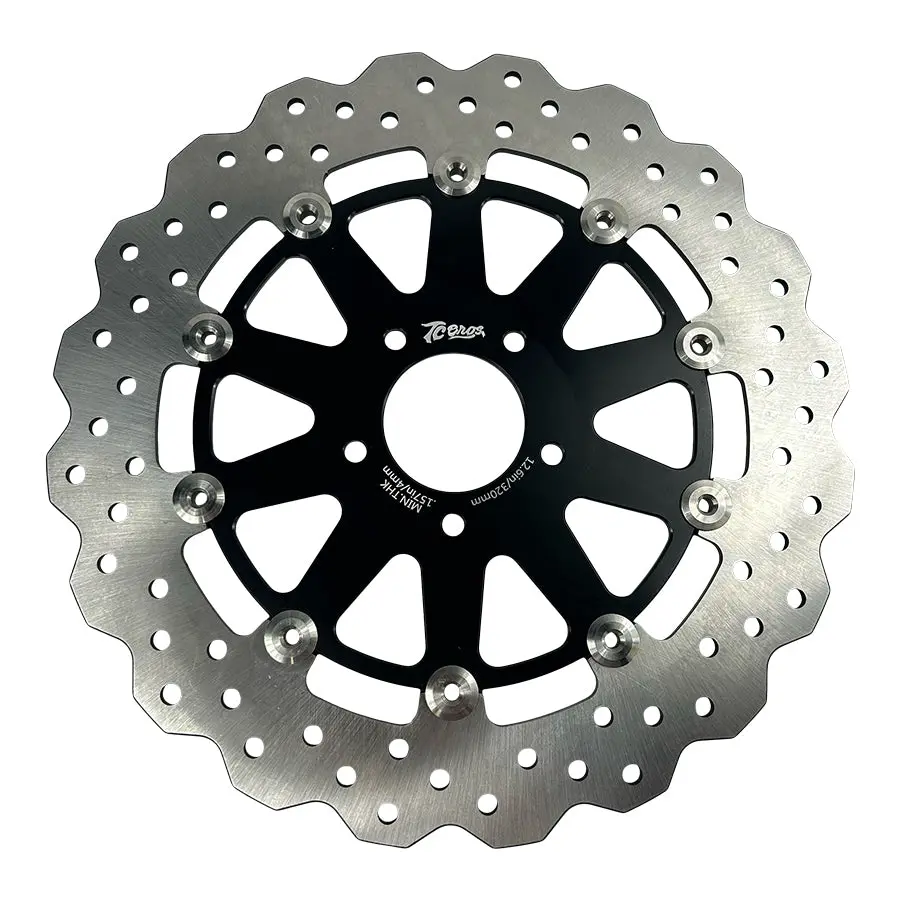 Tc Bros. Profile™ Front Floating Brake Rotor 2023-Up Harley Touring Bagger And 2021-Up Pan America 1